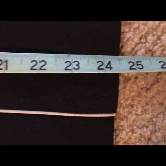 Worthington Black Skirt with tan strips - Picture 2 of 2